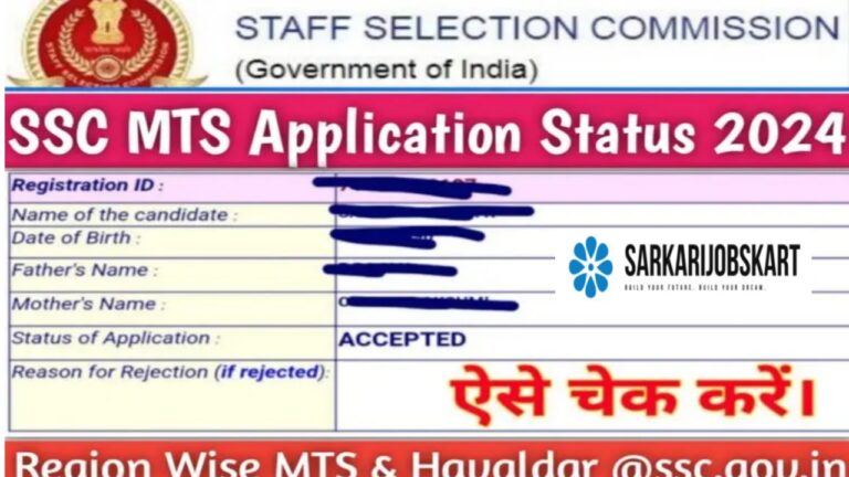 SSC MTS 2024