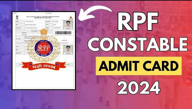 RPF SI Admit Card 2024